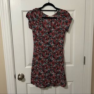 Floral Button Up Dress